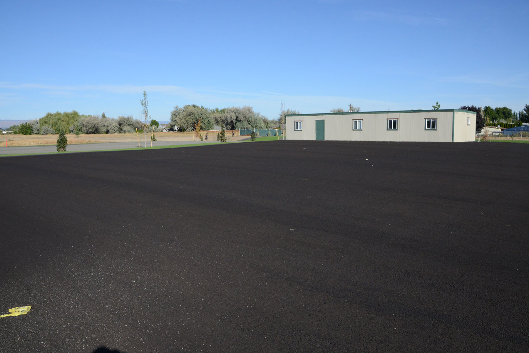 Office & Parking Lot First Tee Central Washington